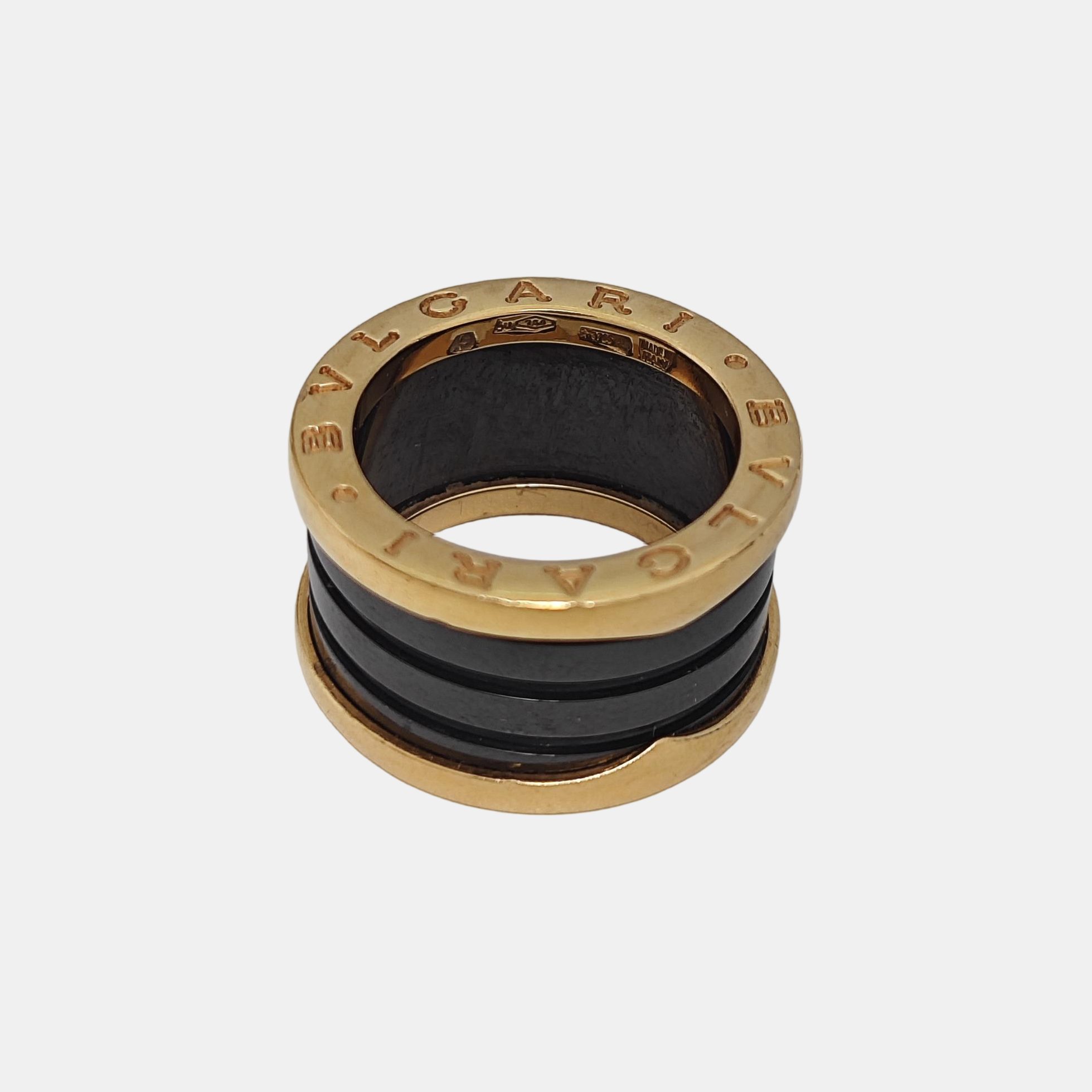 B.ZERO1 18k Rose Gold Ring EU 49