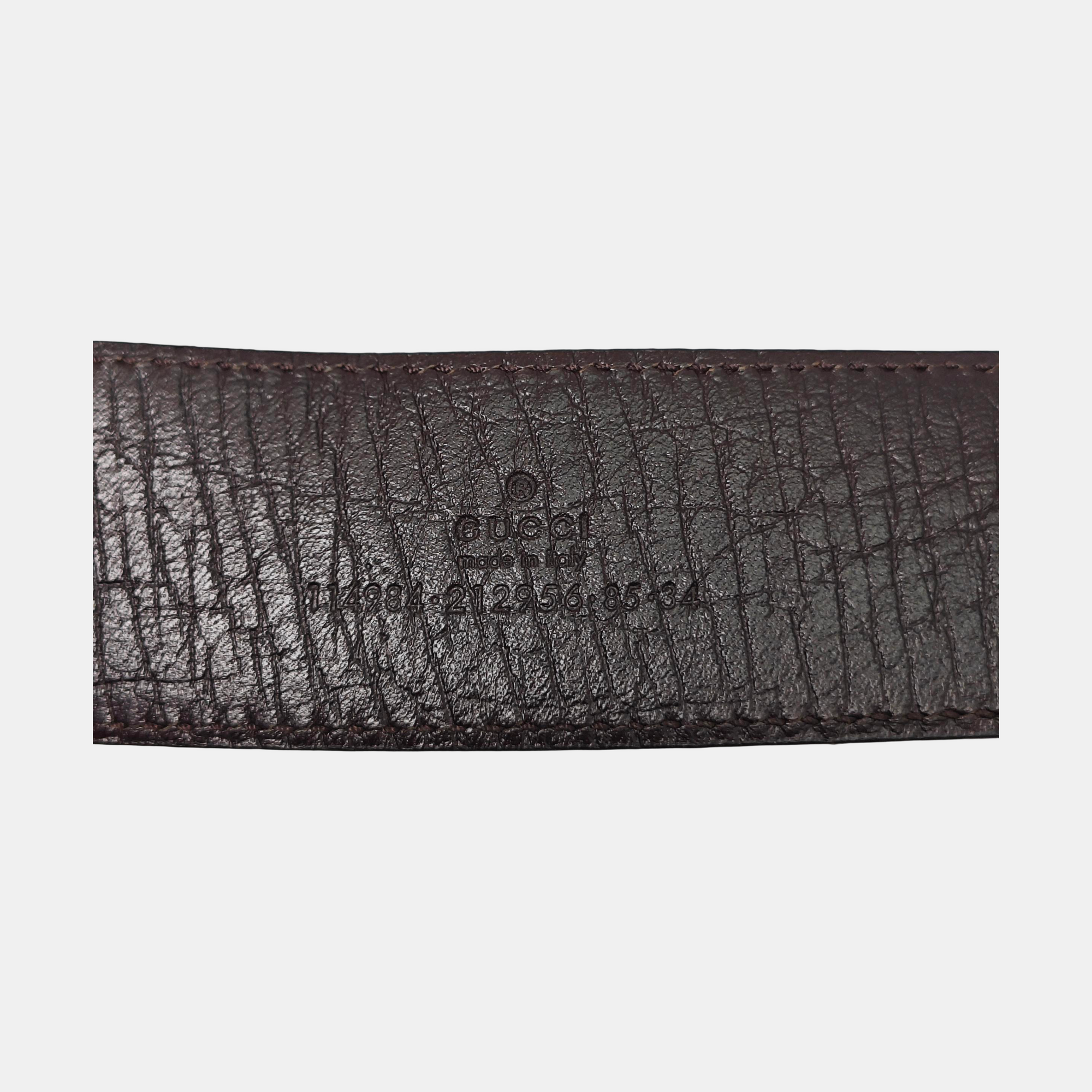 Leather Belt Beige