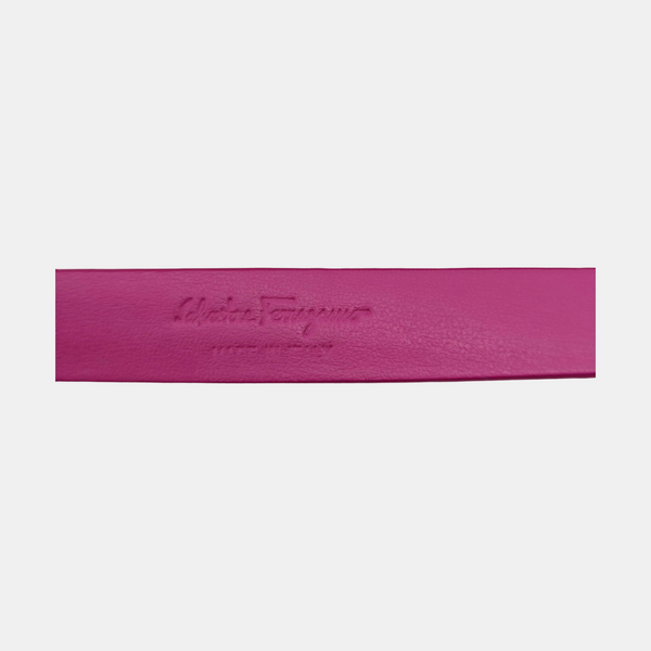 Leather Belt Purple