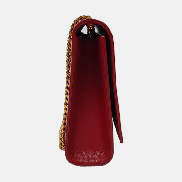 Authenticated pre-owned  KATE Medium Calfskin Red - Shoulder Bag at Looply