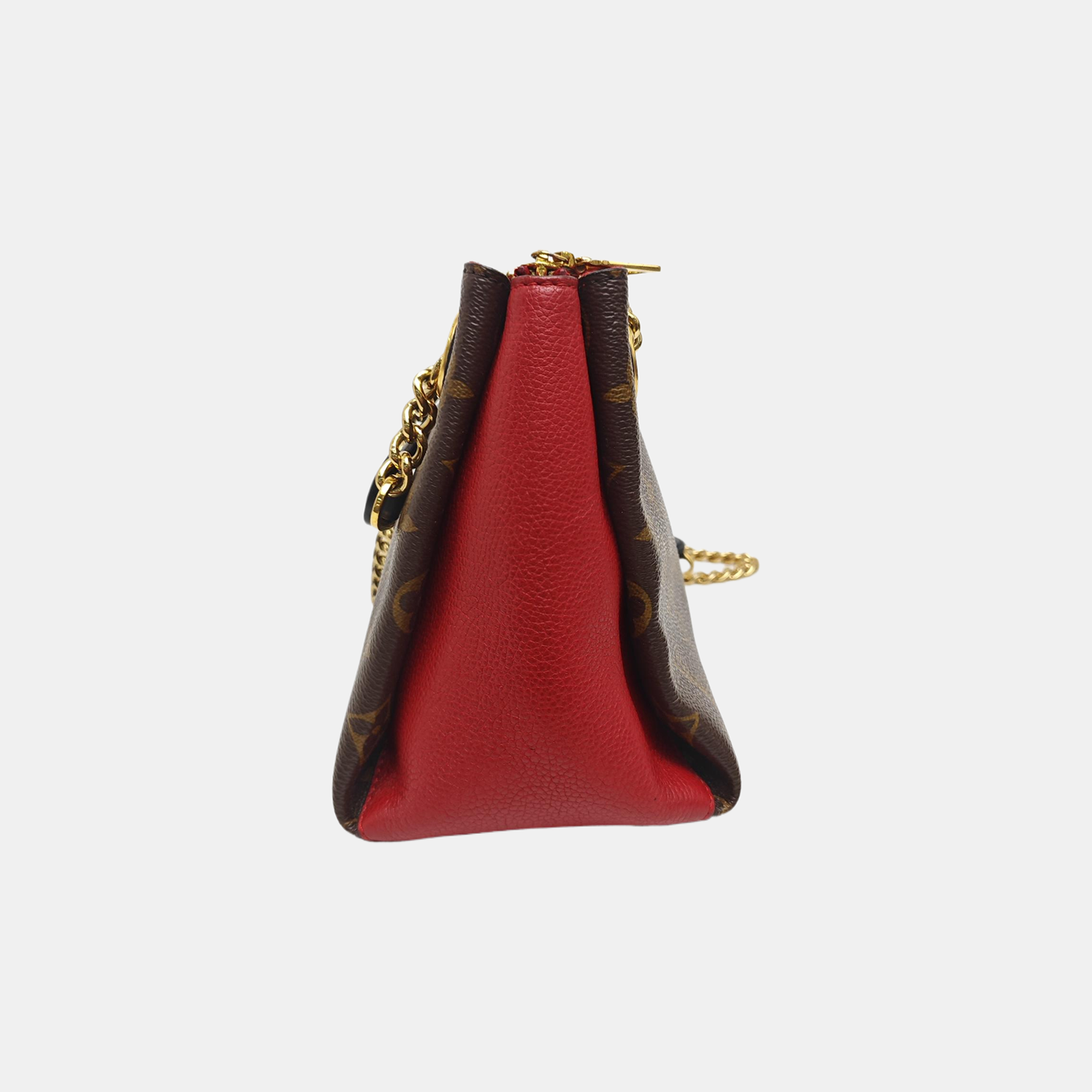 SURENE BB Monogram Coated Canvas Brown
