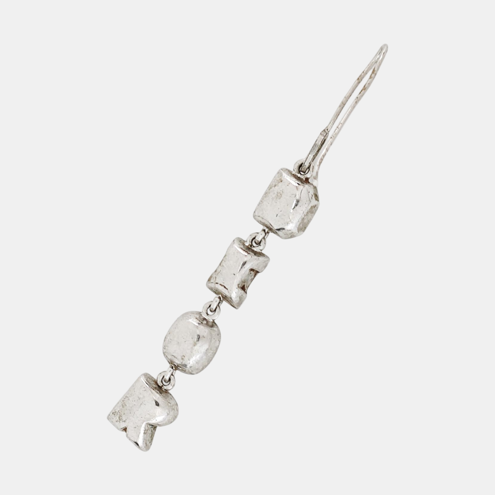 Dio(r)evolution Metal Silver Earrings