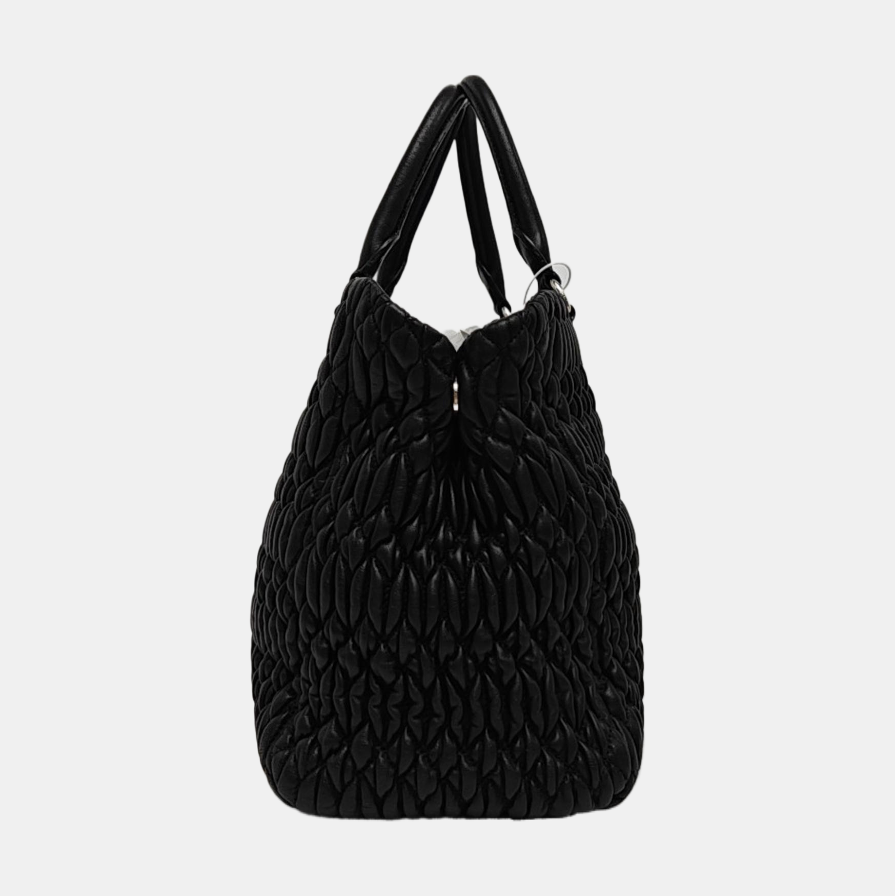 Lambskin Shoulder Bag Black