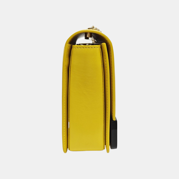 BVLGARI Calfskin Yellow