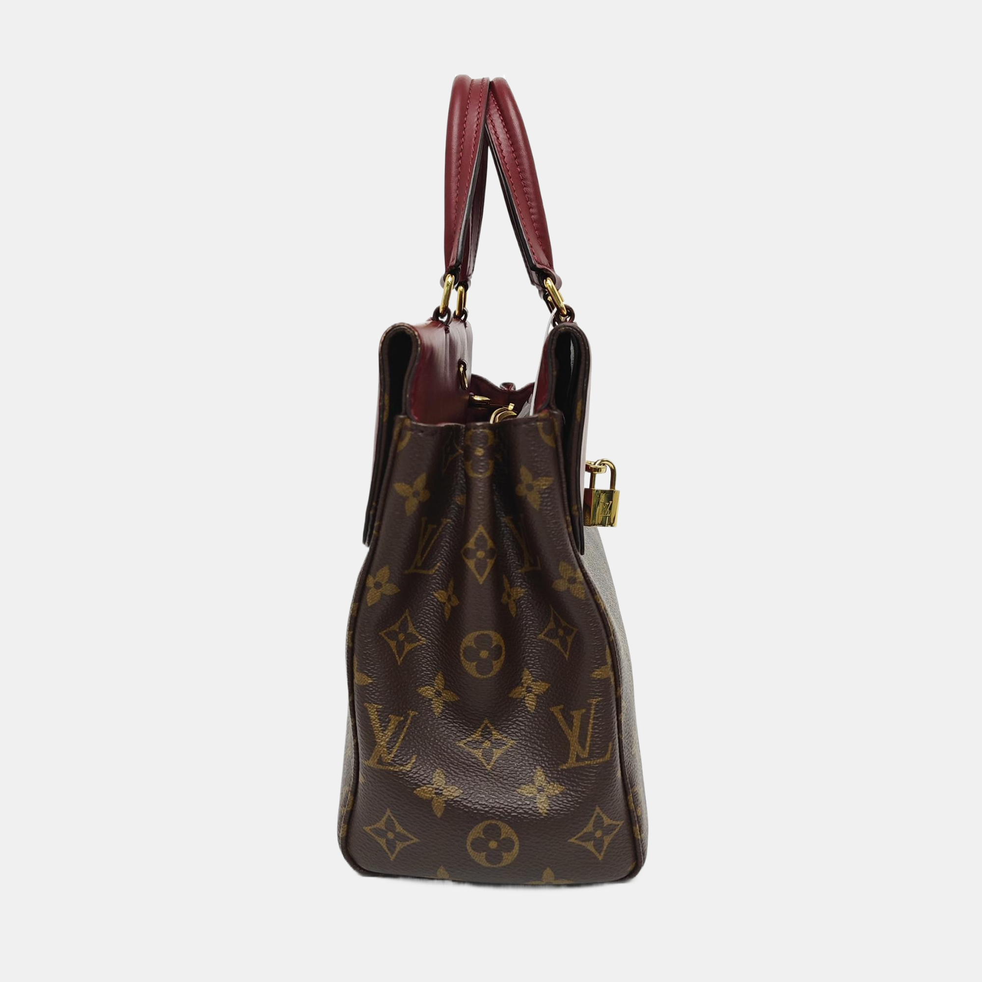 VÉNUS Monogram Coated Canvas Brown