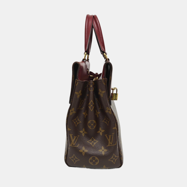 VÉNUS Monogram Coated Canvas Brown