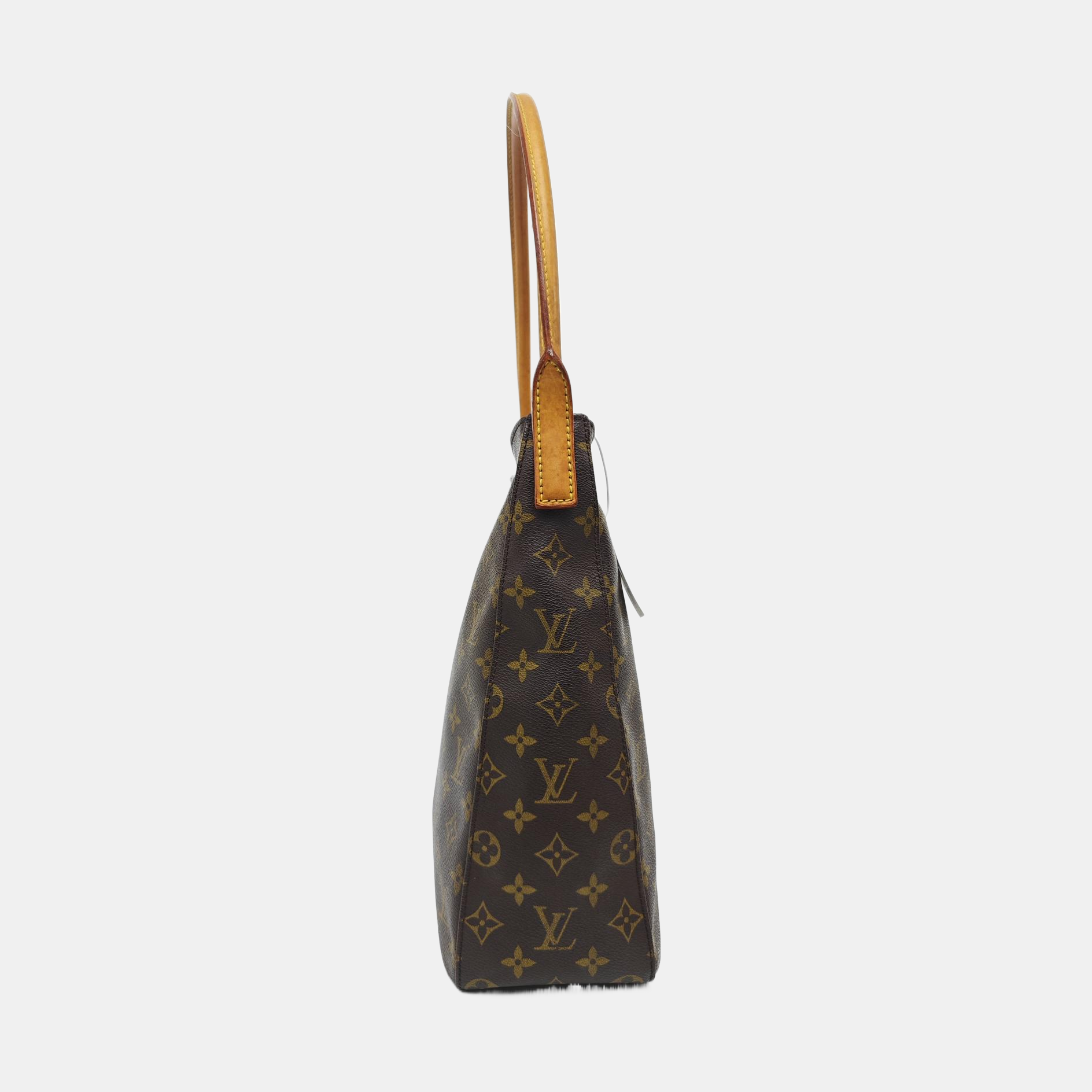 LOOPING GM Monogram Coated Canvas Brown