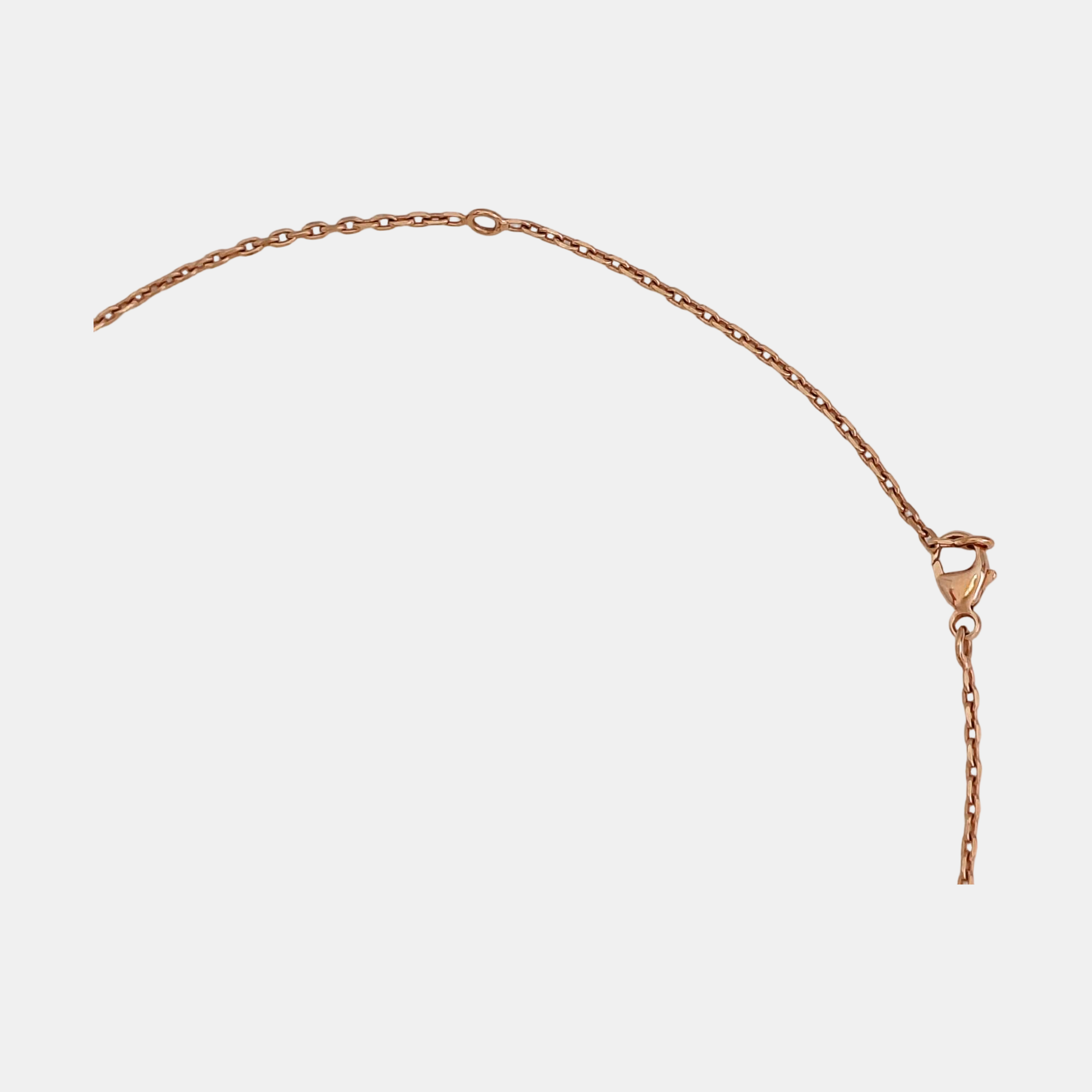 Eileen Metal Rose Gold Necklace
