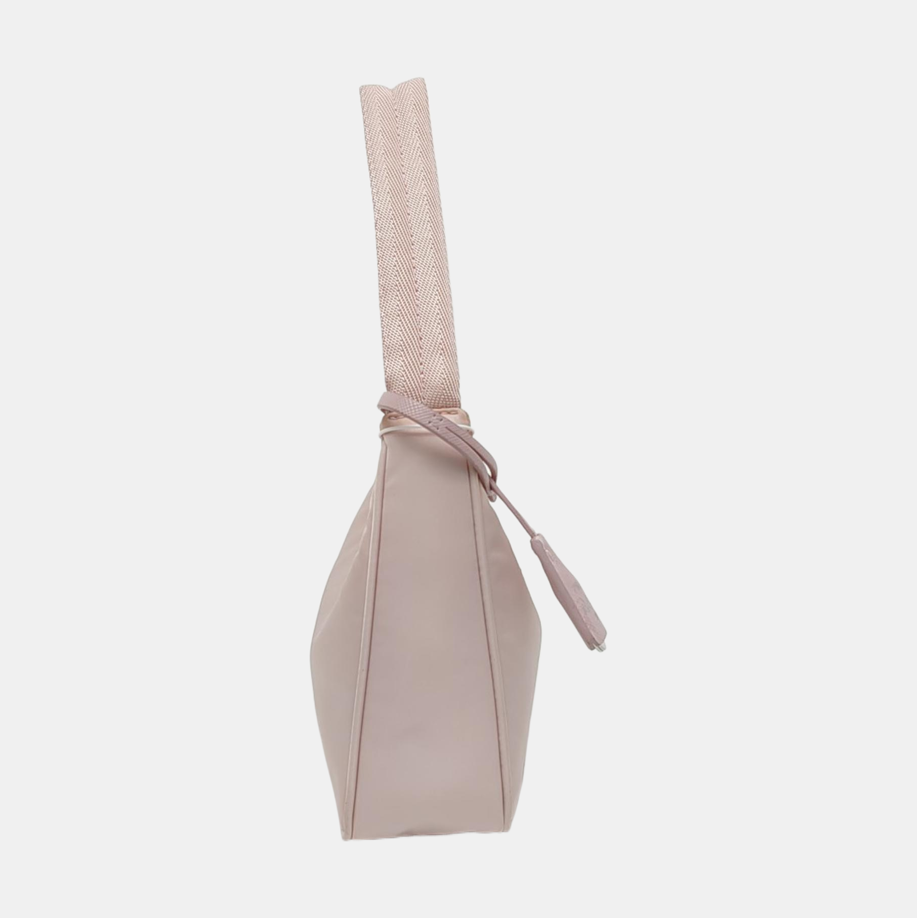 Authenticated pre-owned  Re-Edition Nylon Pink - Top Handle Bag at Looply