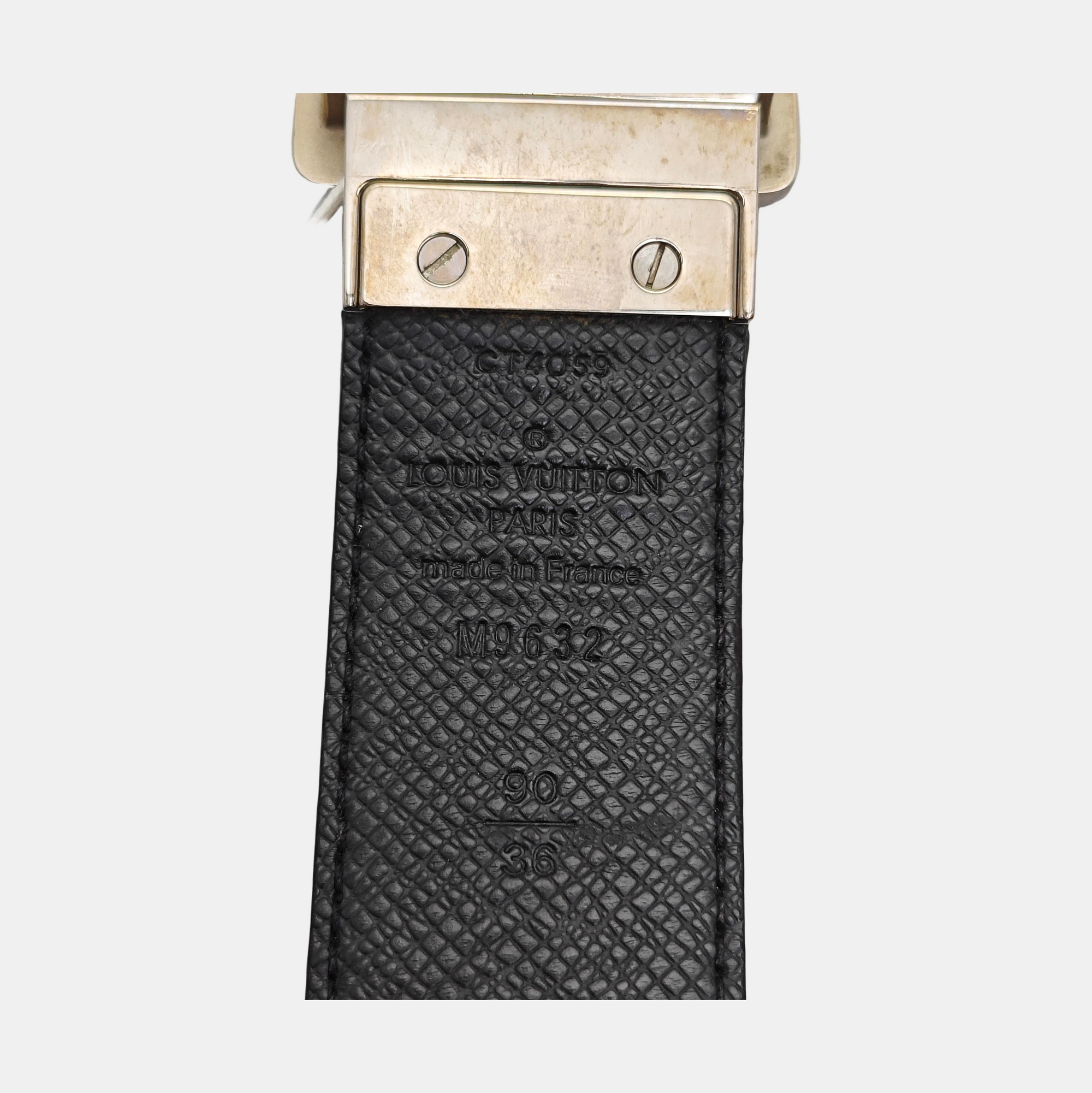 Coated Canvas Belt Black
