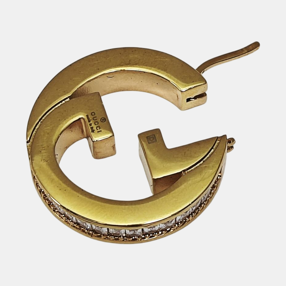 Metal Gold Stud Earrings