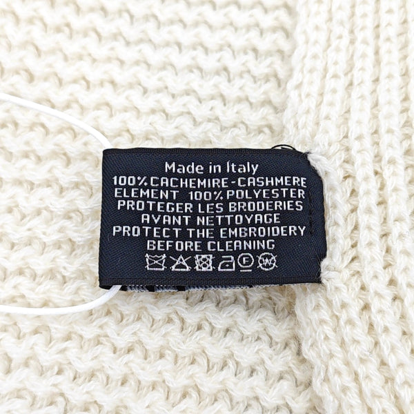 Cashmere Scarf White