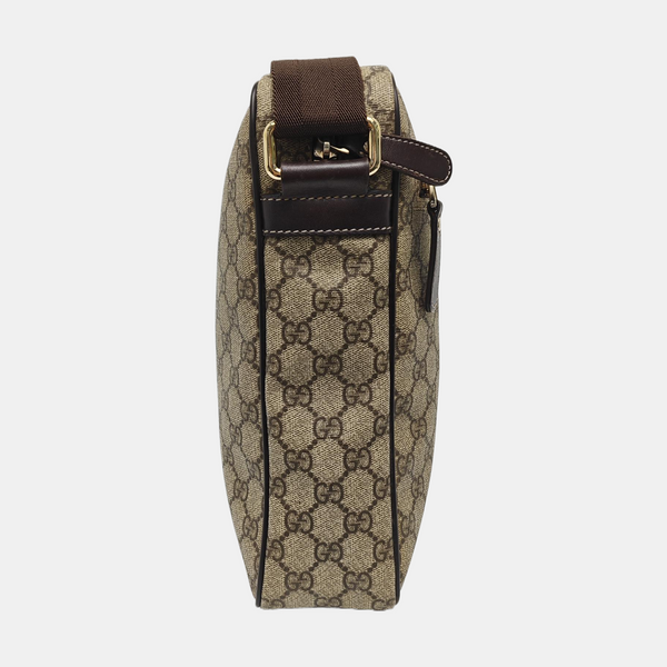 GG Supreme Monogram Coated Canvas Black