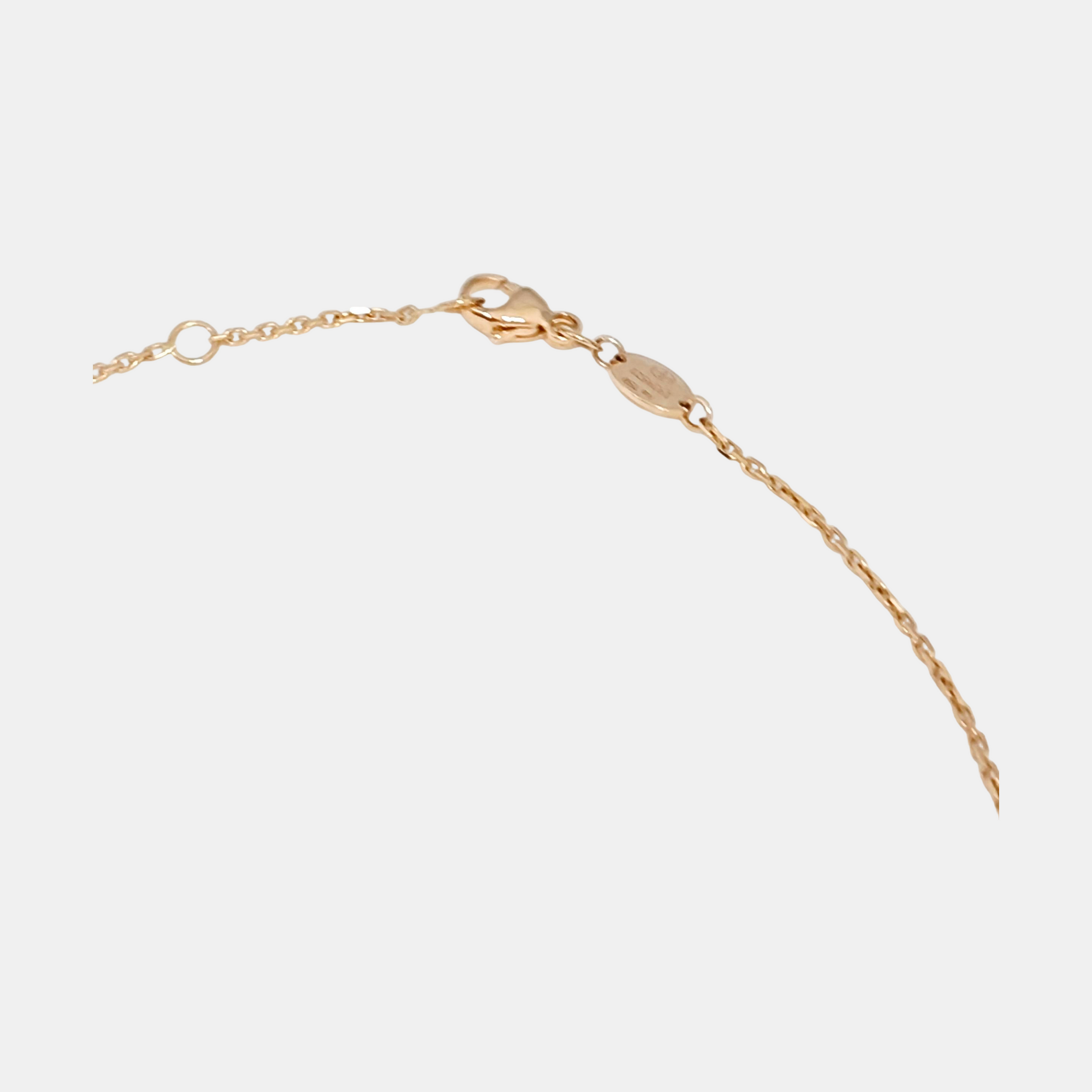 Jeux De Liens 18k Rose Gold Necklace