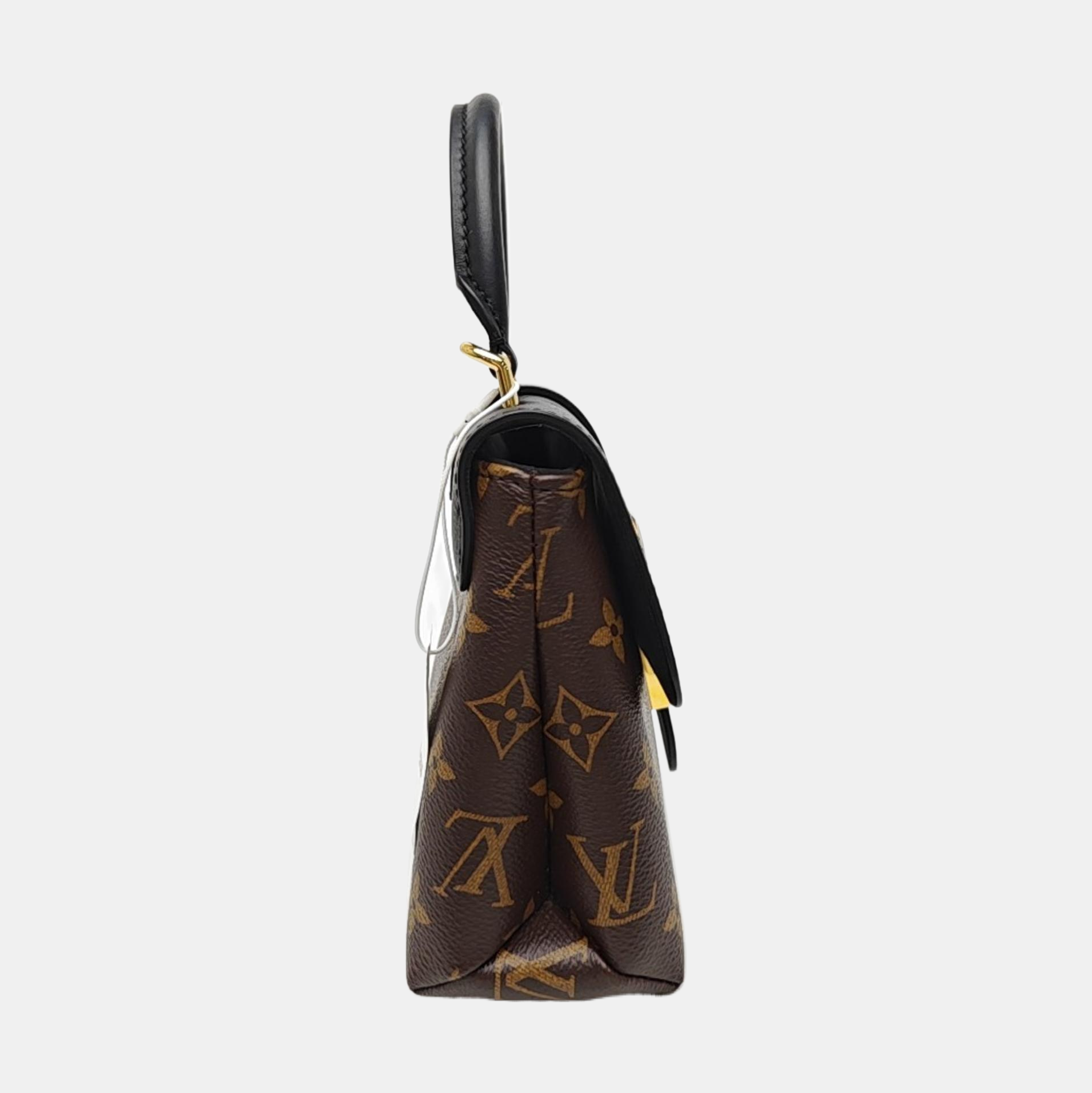 LOCKY BB Monogram Coated Canvas Brown