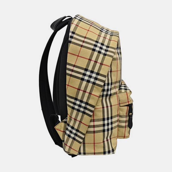 Fabric Backpack Brown