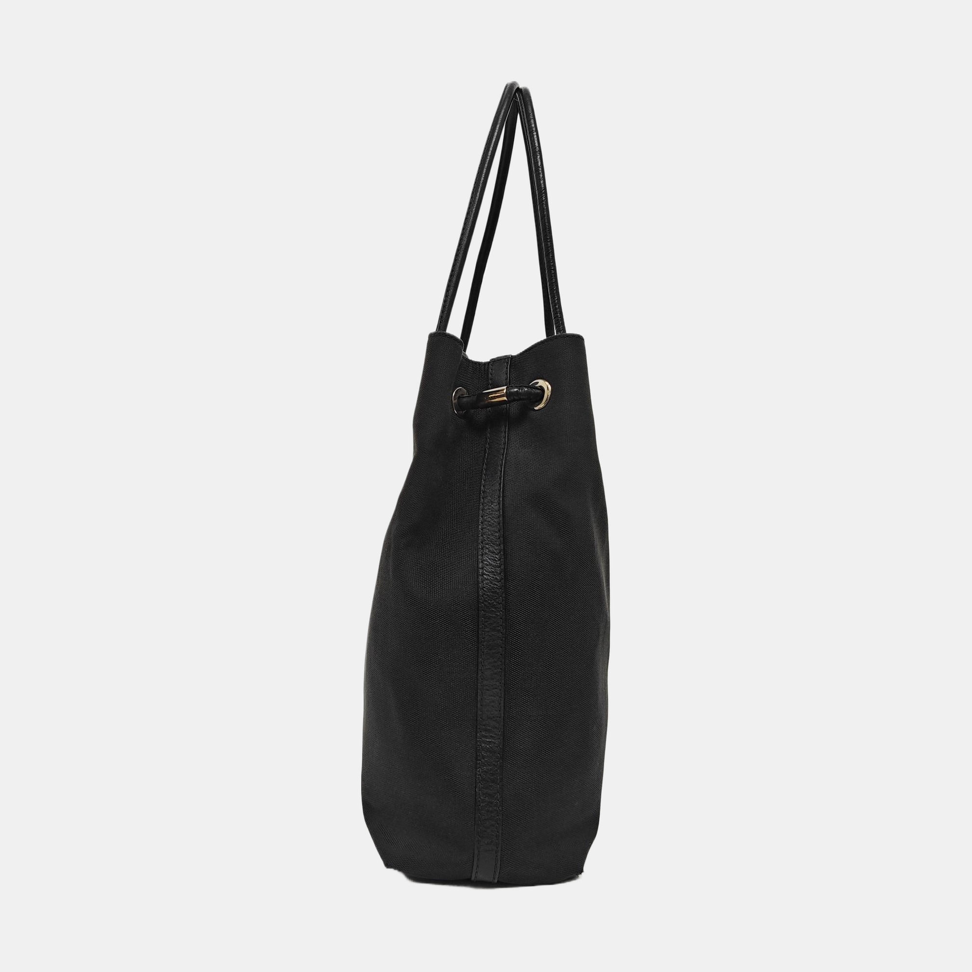 Canvas Shoulder Bag Black