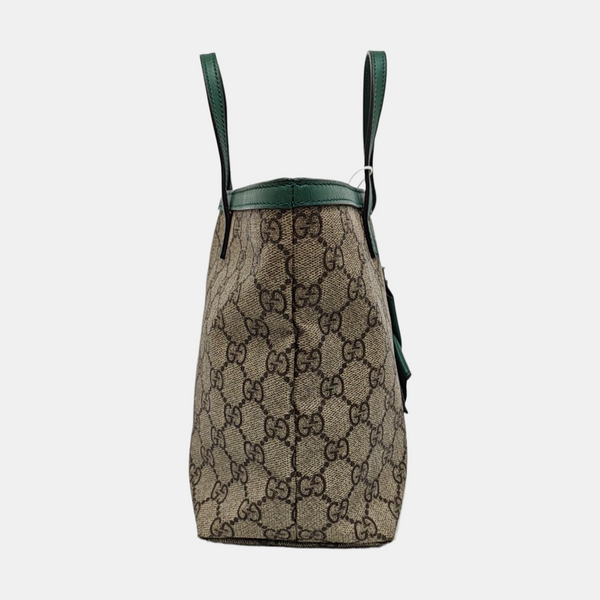 Children’s GG Bucket Monogram Coated Canvas Beige
