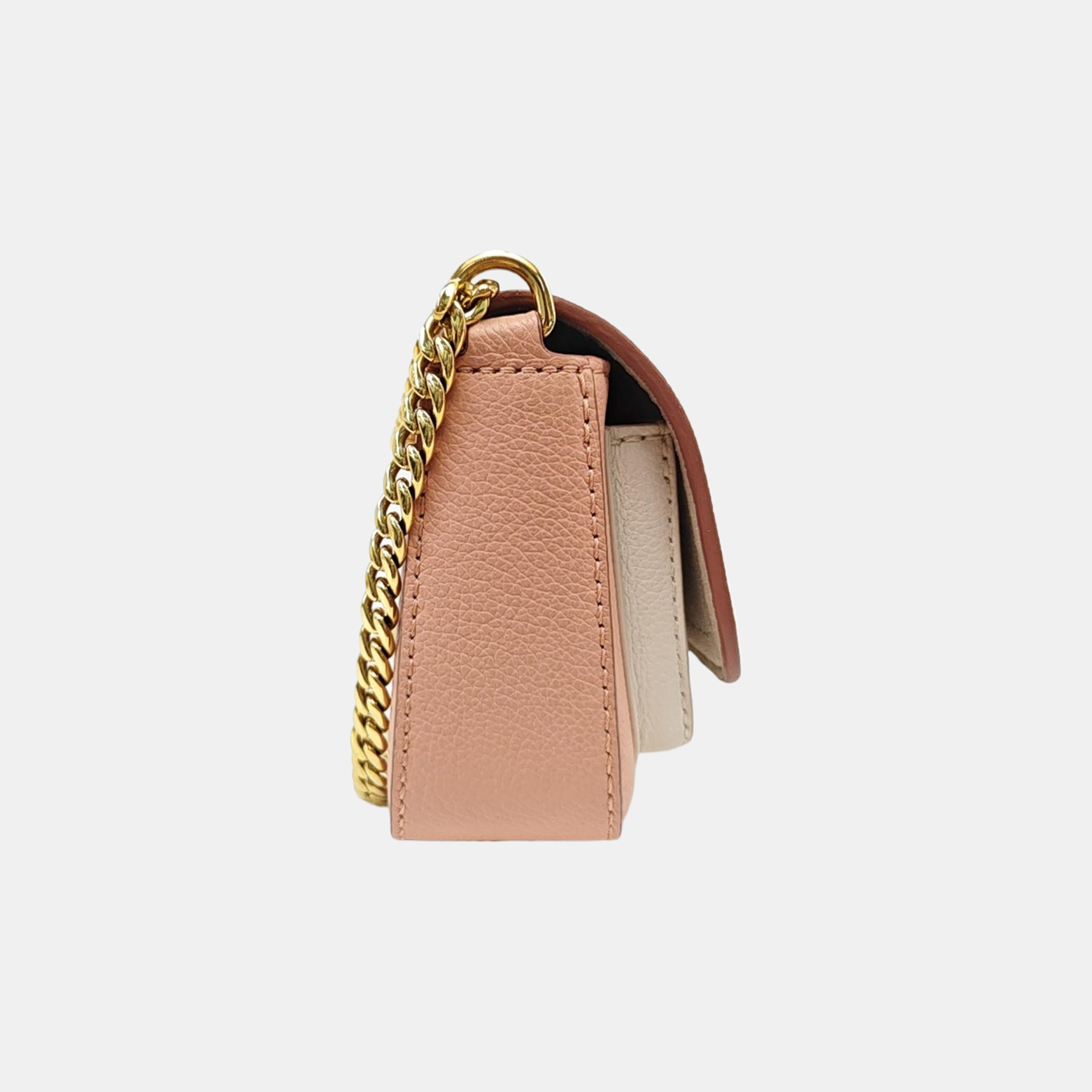 Authenticated pre-owned  LOCKME TENDER Calfskin Pink - Shoulder Bag at Looply