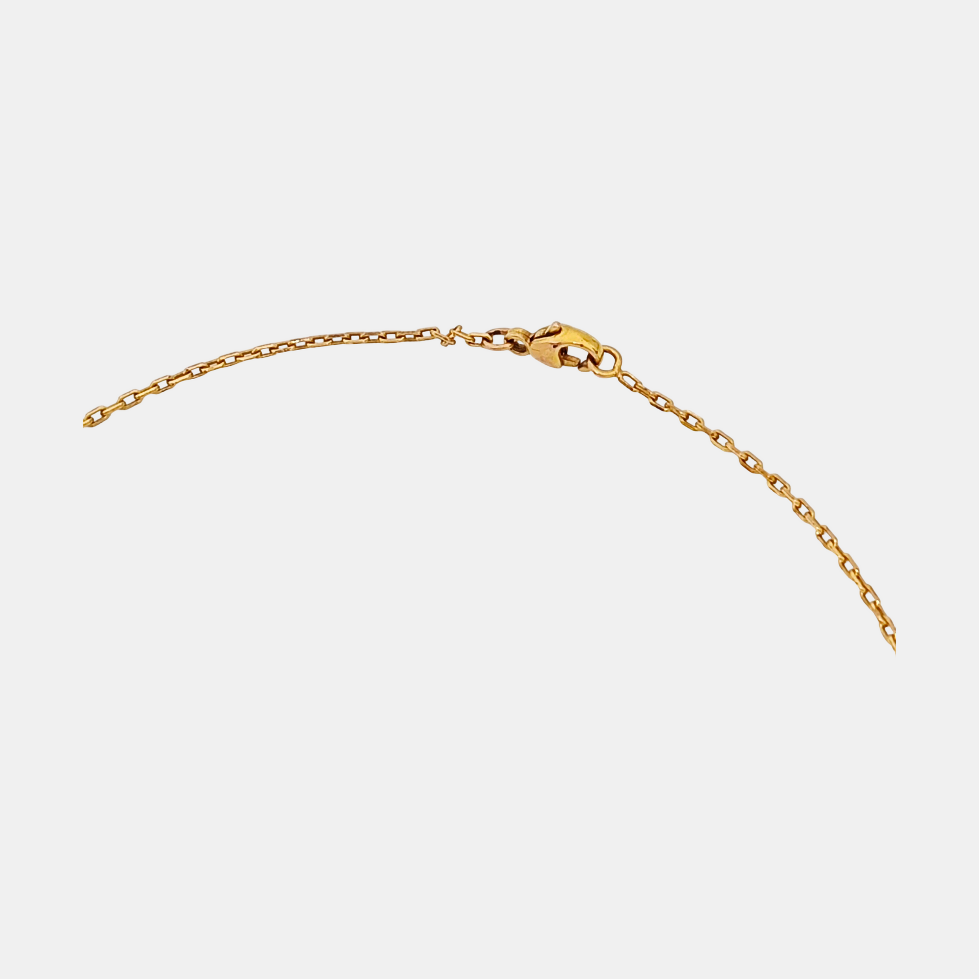 Pop H Metal Rose Gold Necklace