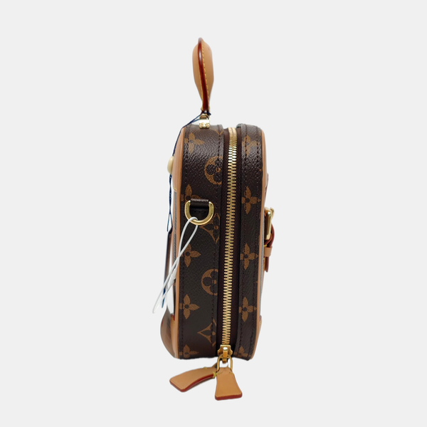VALISETTE Monogram Coated Canvas Brown