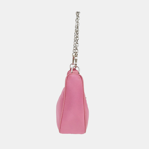 Nylon Shoulder Bag Pink
