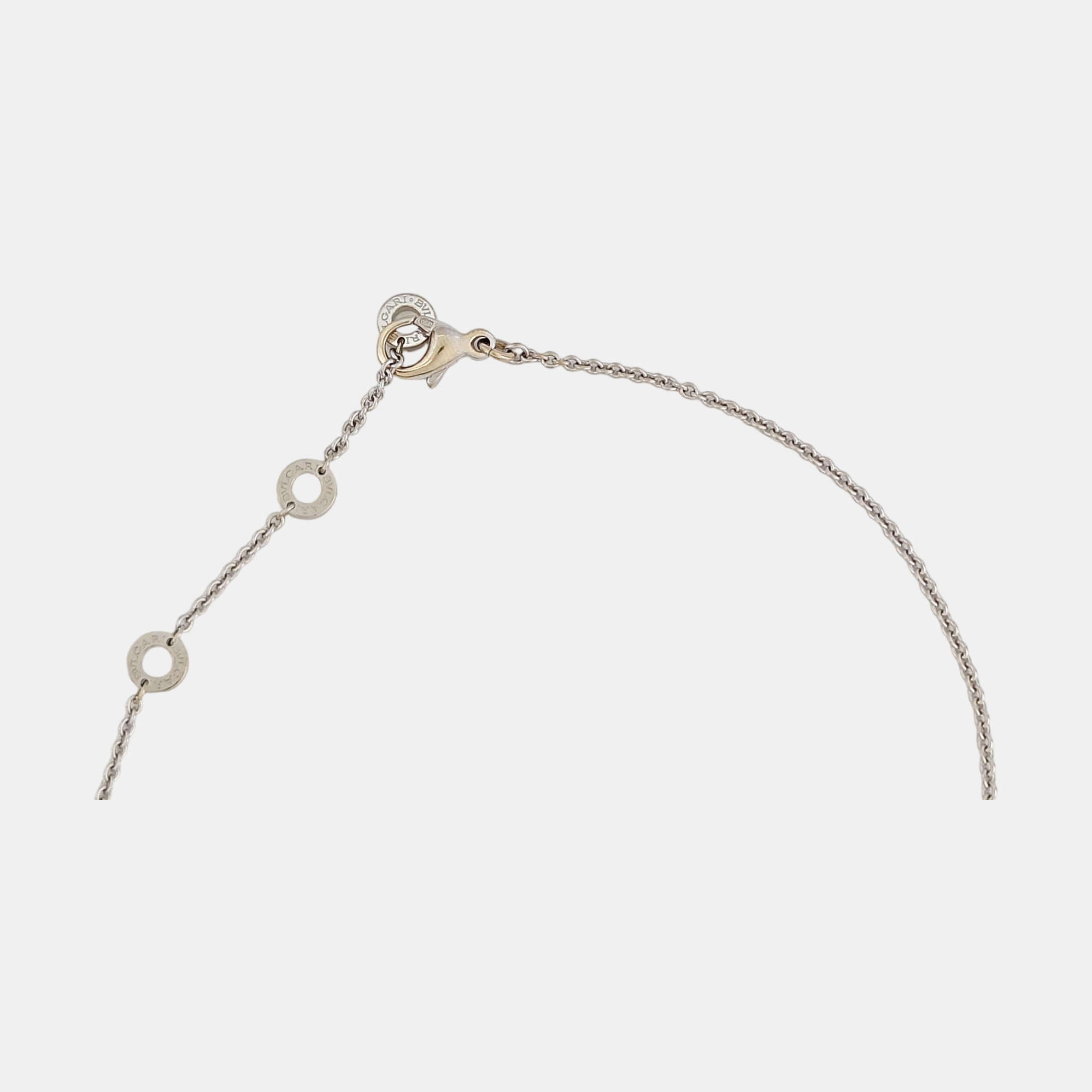 BVLGARI BVLGARI 18k White Gold Silver Necklace