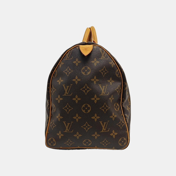 SPEEDY 40 Monogram Coated Canvas Brown