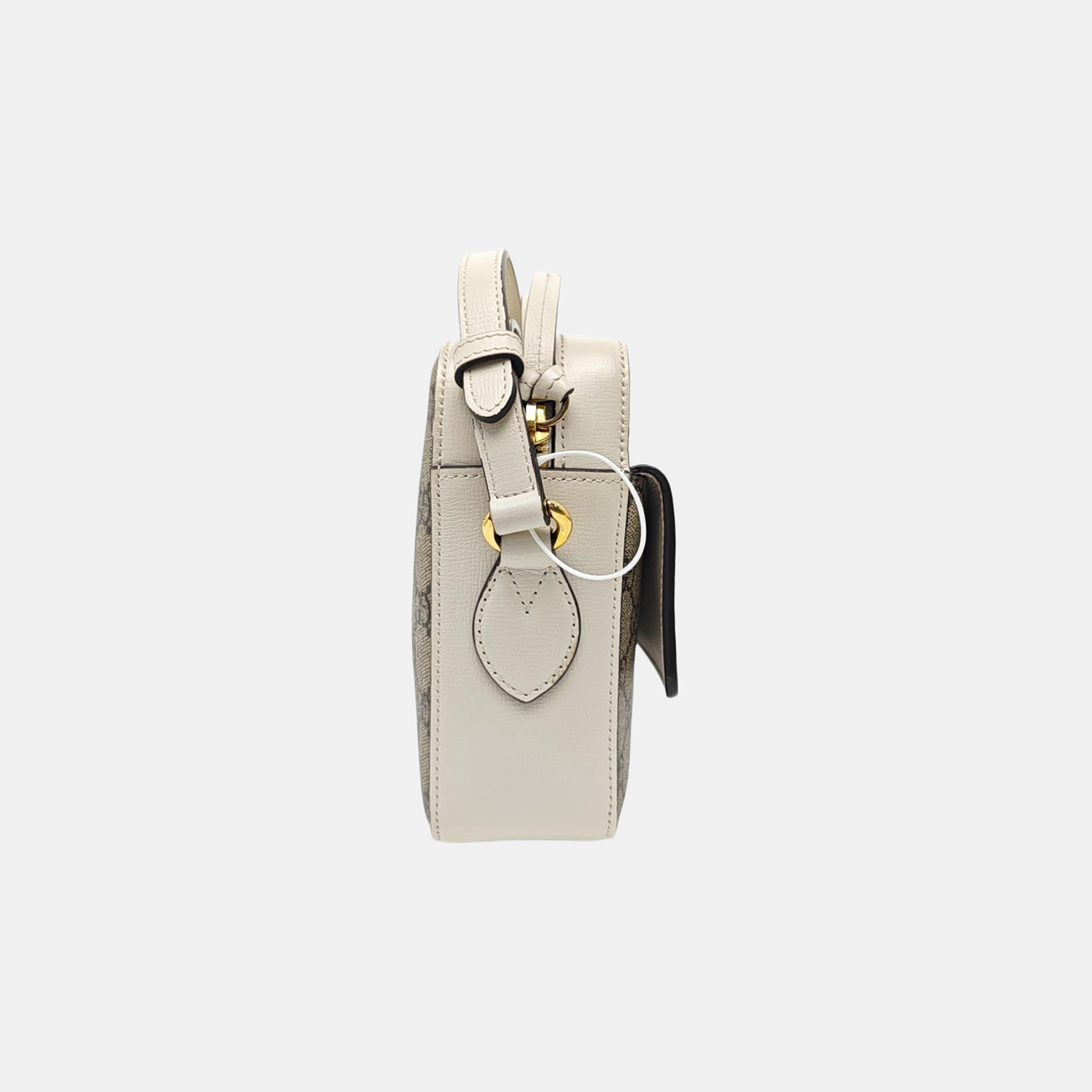 Horsebit 1955 Small Coated Canvas Multicolor