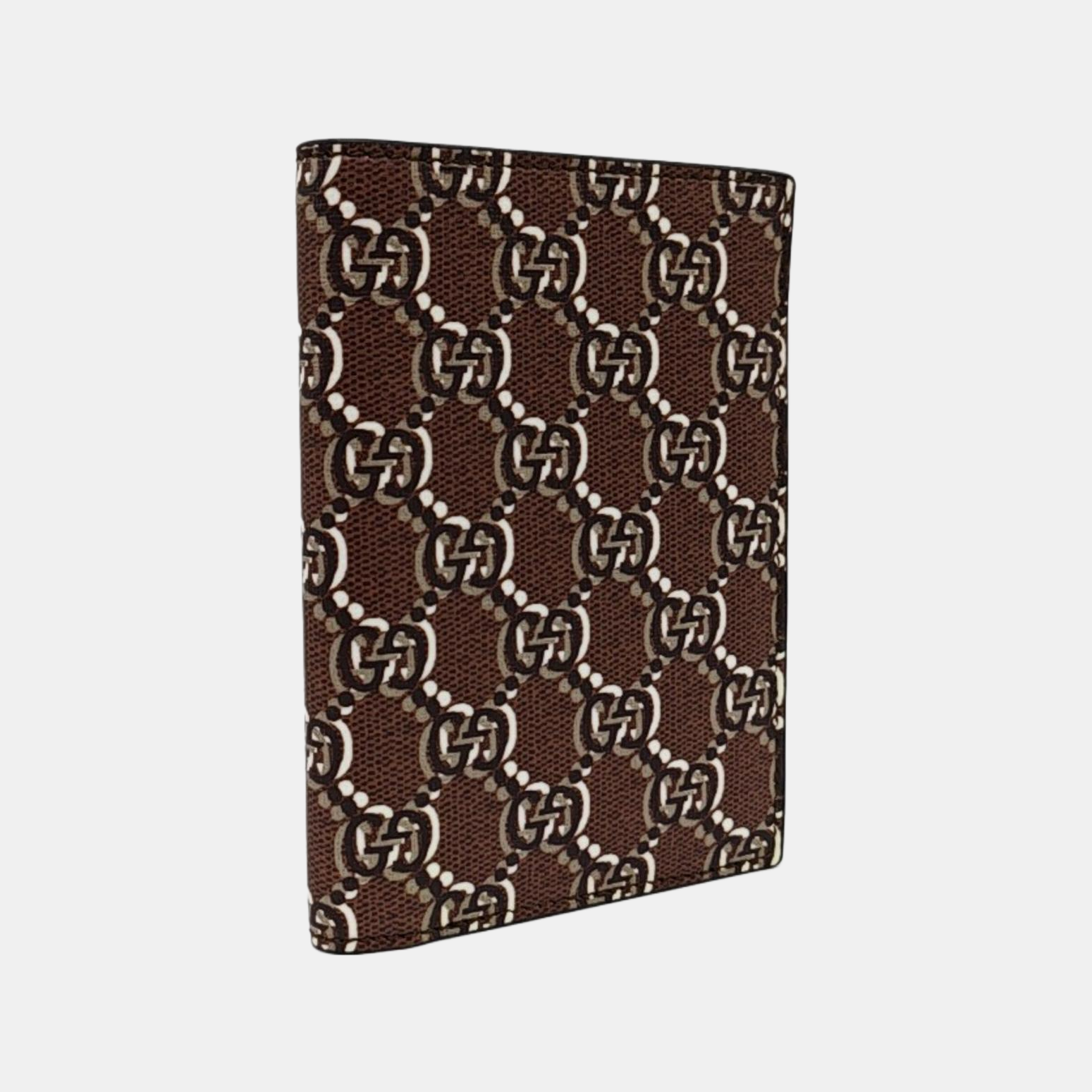 Monogram Coated Canvas Card Holder Brown
