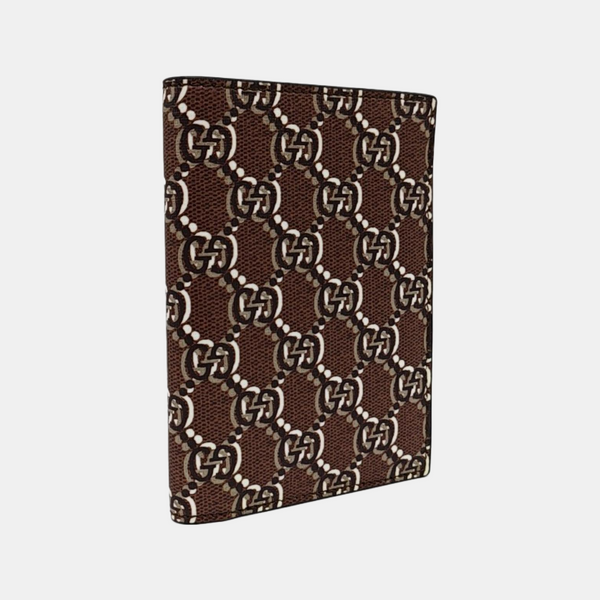 Monogram Coated Canvas Card Holder Brown