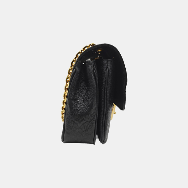MARCEAU Monogram Calfskin Black