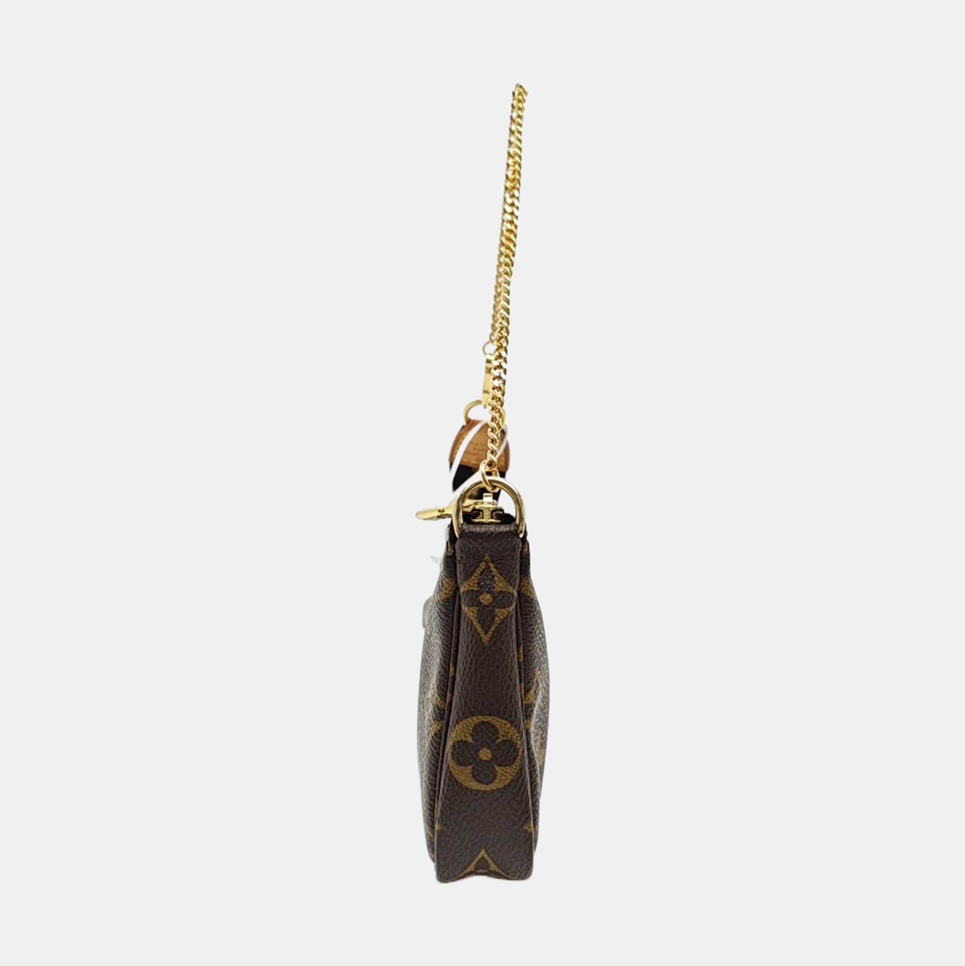 ACCESSOIRES MM Monogram Coated Canvas Brown