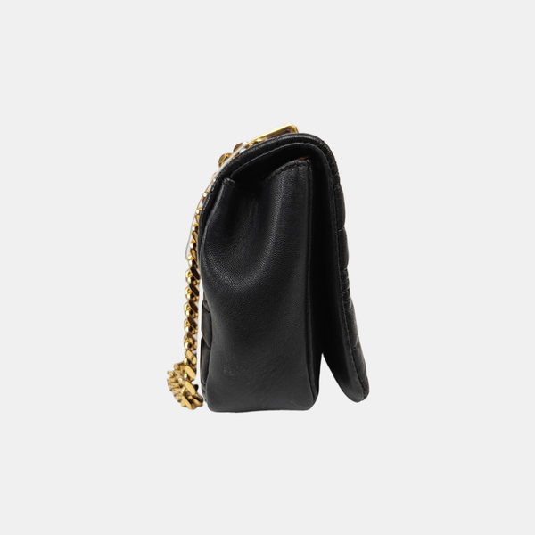 Lola Small Quilted Lambskin Black