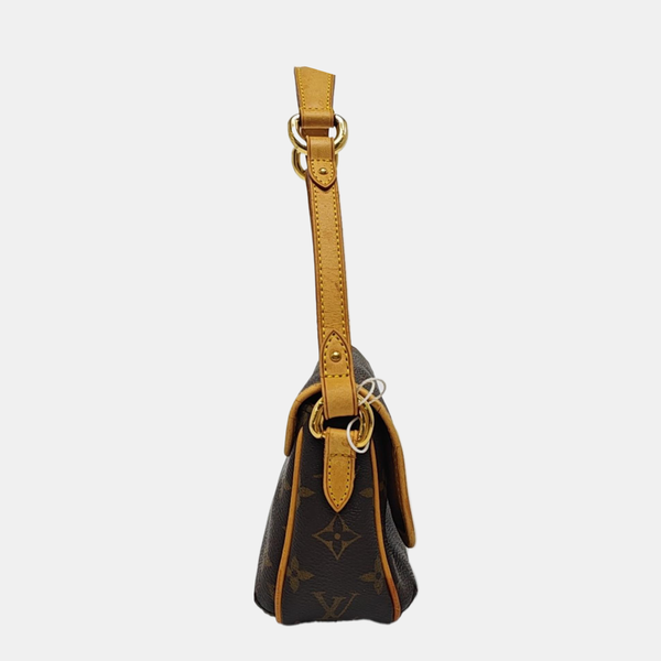 TIKAL Monogram Coated Canvas Brown