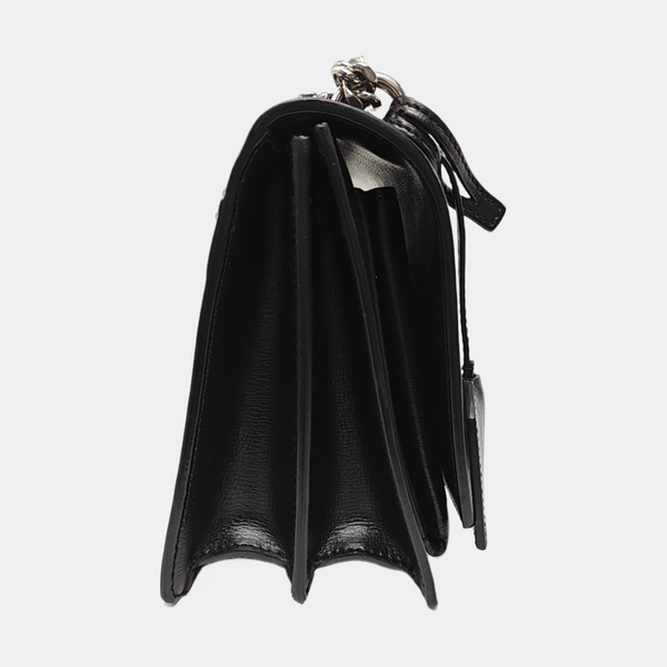 SUNSET Medium Calfskin Black