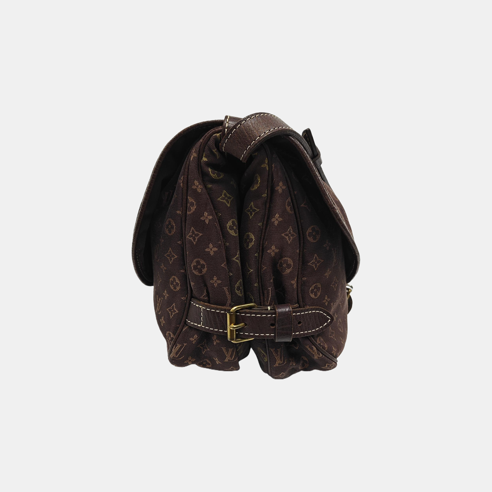 SAUMUR 28 Monogram Canvas Brown