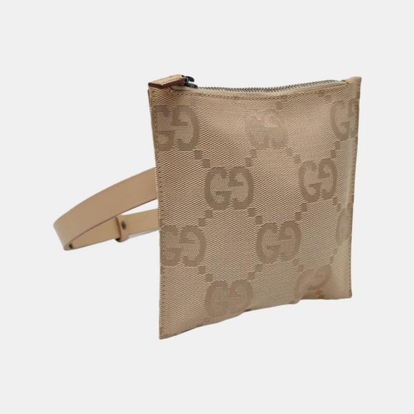 Monogram Canvas Belt Bag Beige