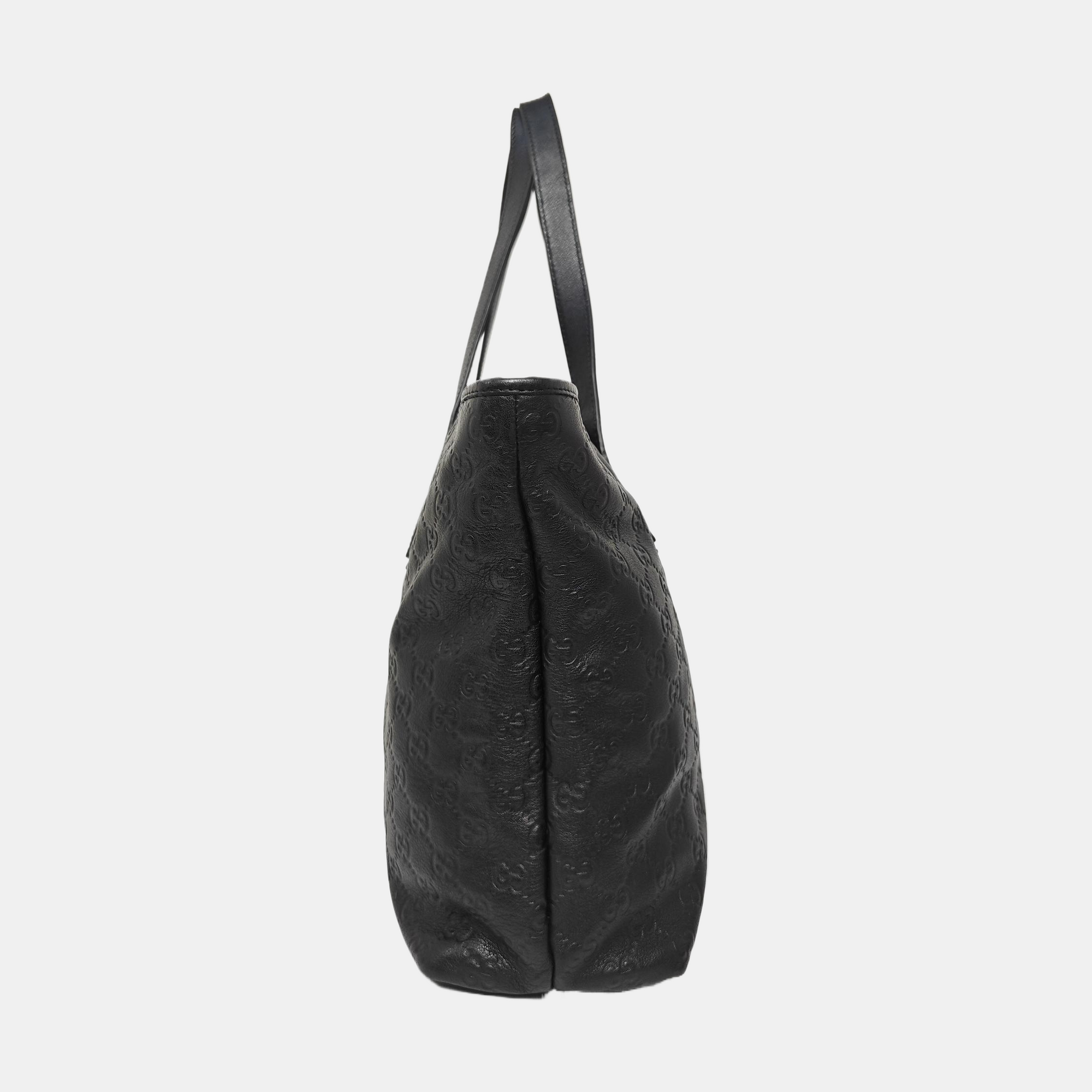 GG Imprime Monogram Calfskin Black