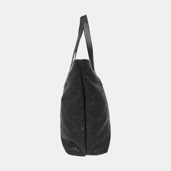 GG Imprime Monogram Calfskin Black