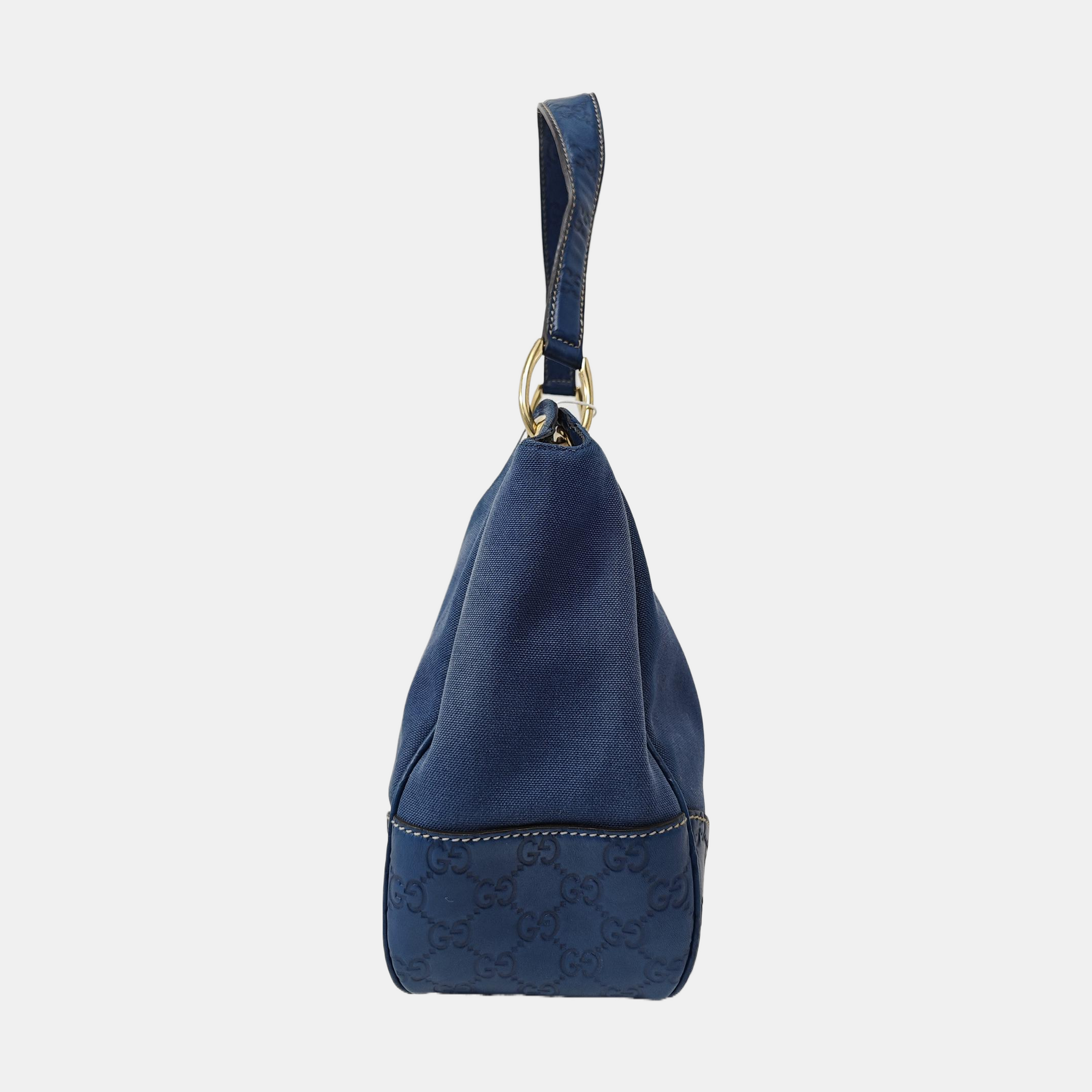 Canvas Shoulder Bag Blue