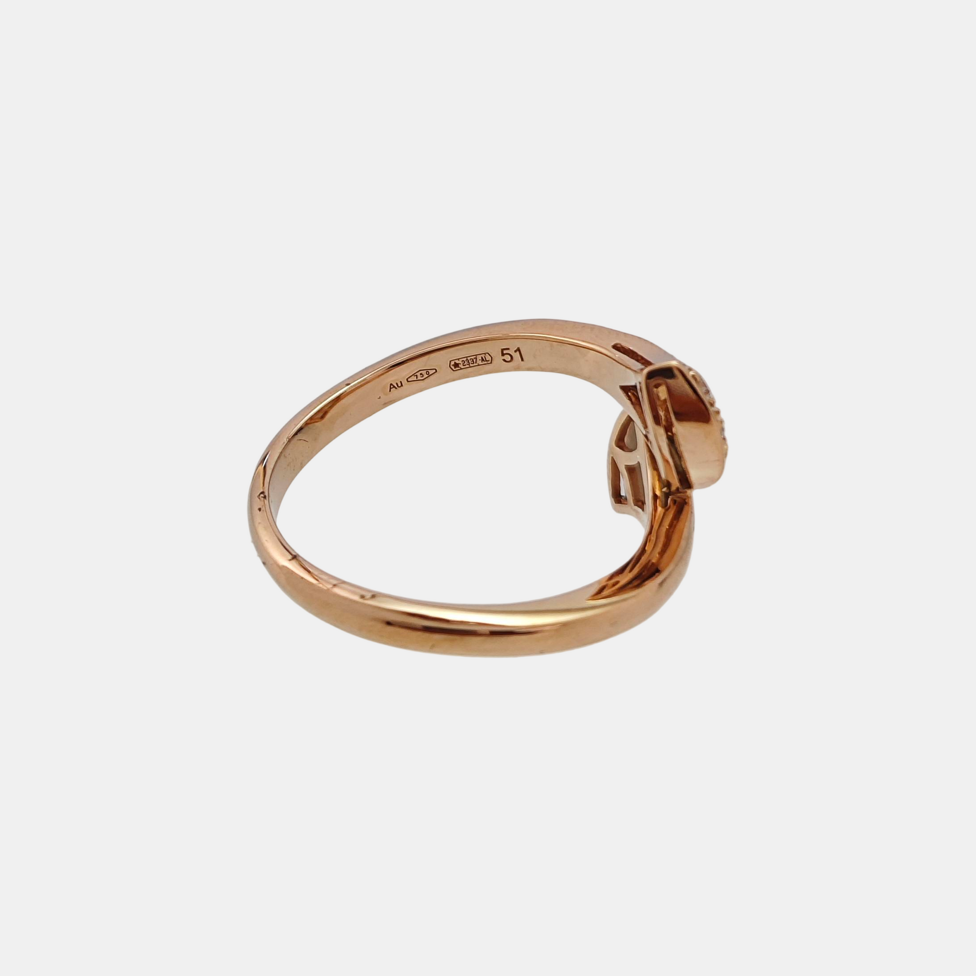 DIVAS' DREAM 18k Rose Gold Ring EU 51