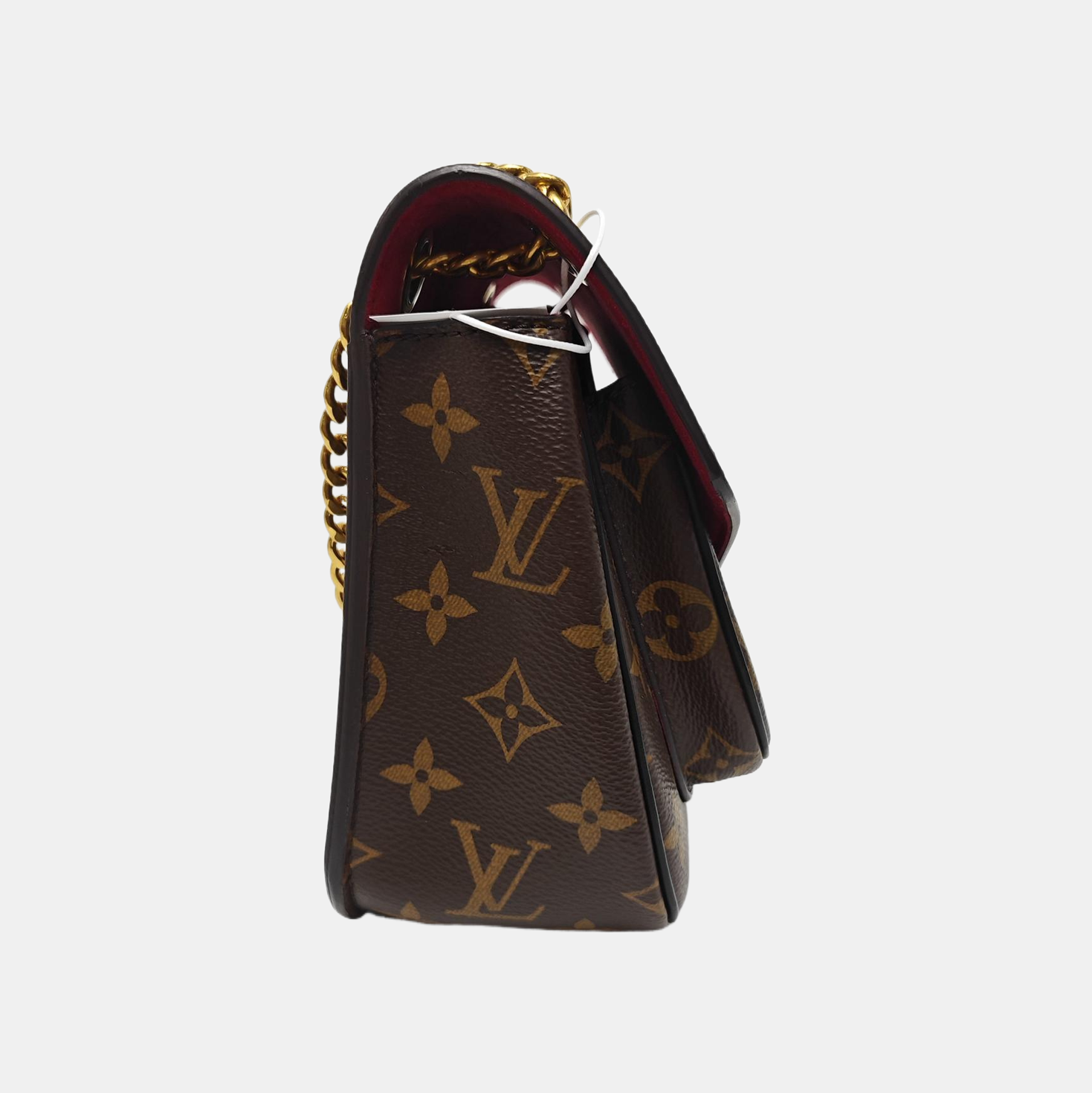 PASSY Monogram Coated Canvas Brown