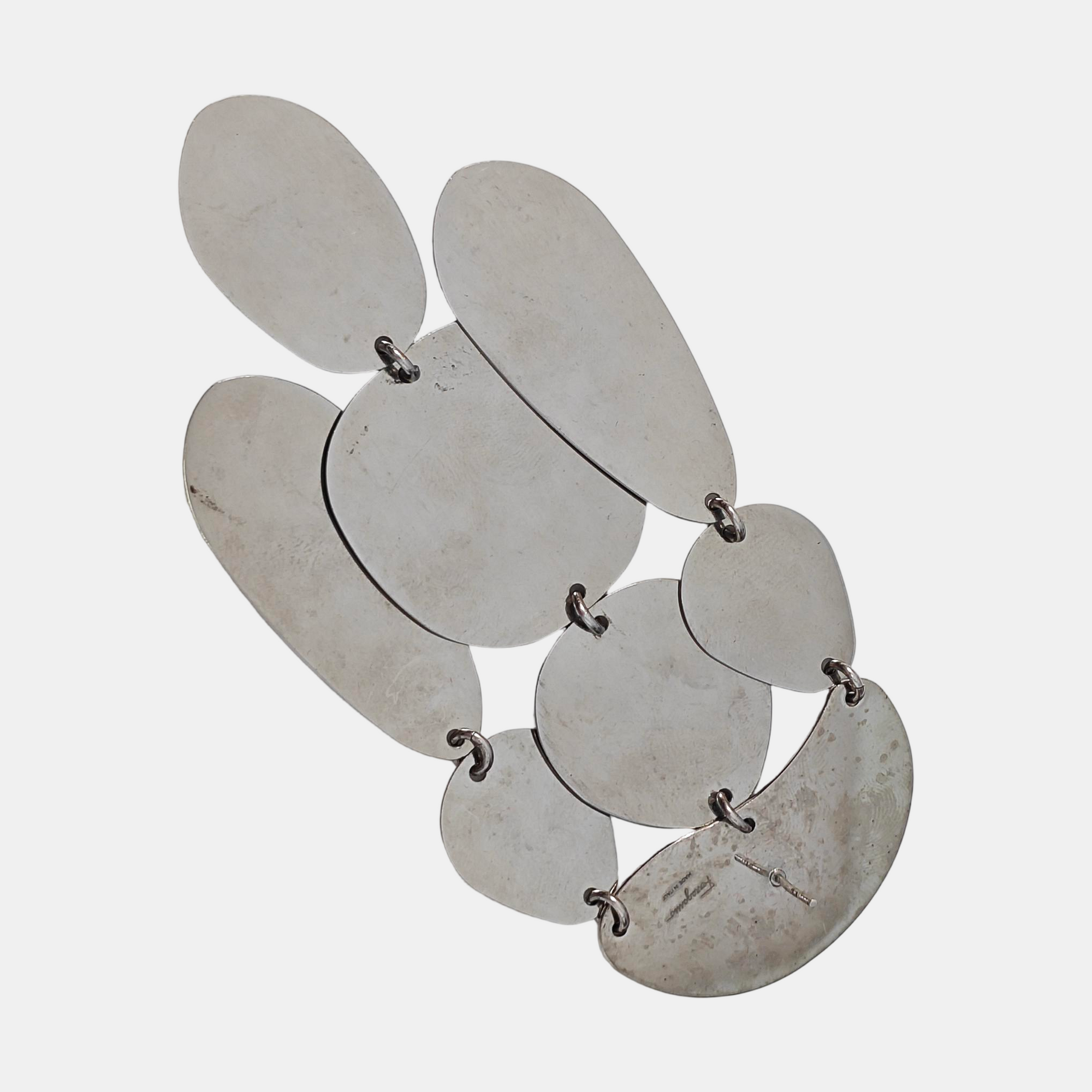 Metal Silver Stud Earrings