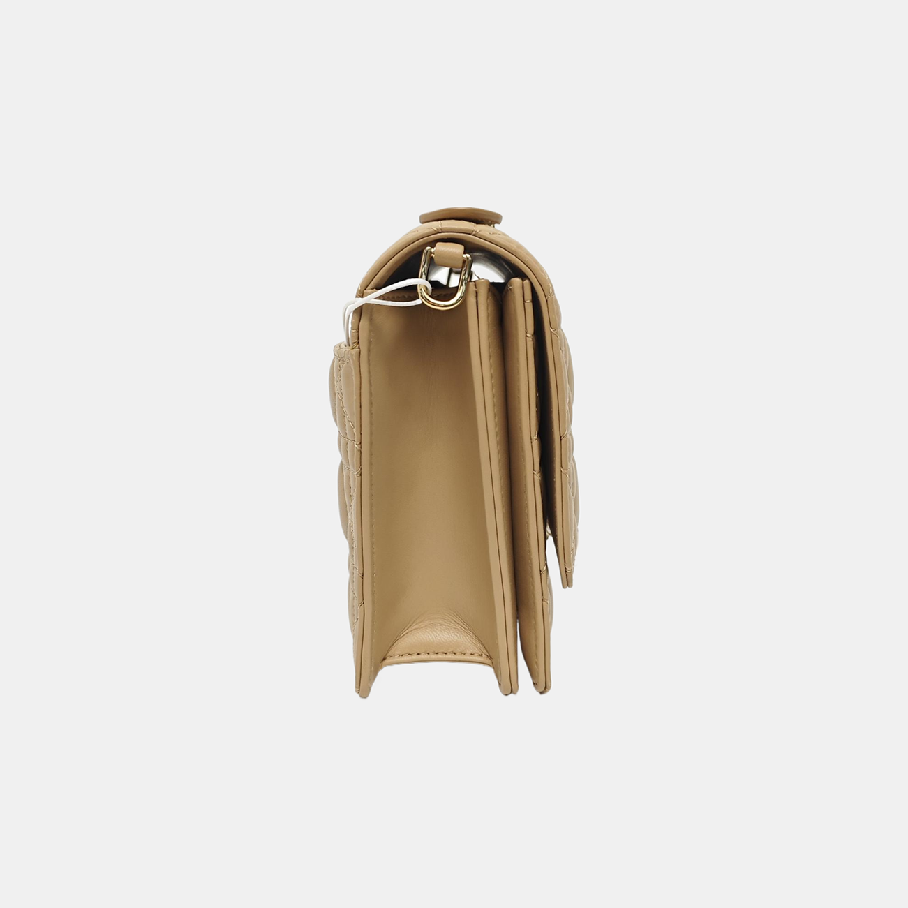 Lady Dior Medium Cannage Lambskin Yellow