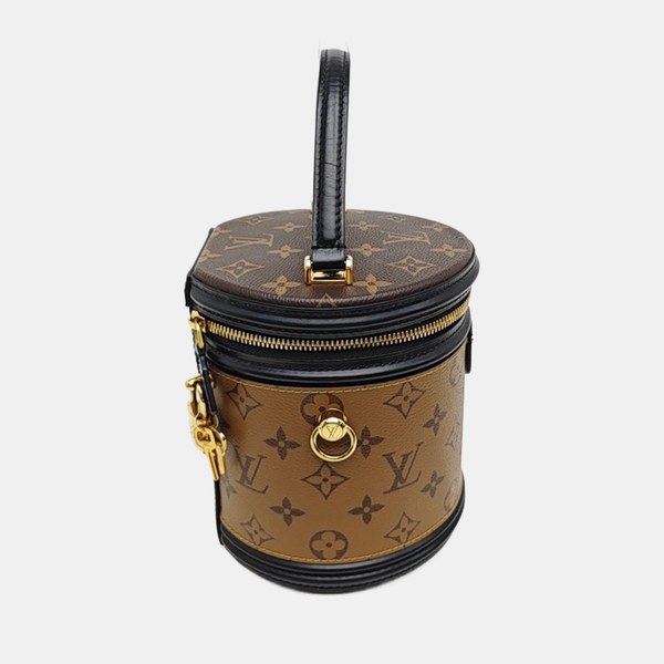 CANNES PM Monogram Coated Canvas Brown