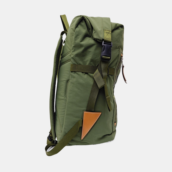 Nylon Backpack Large Green