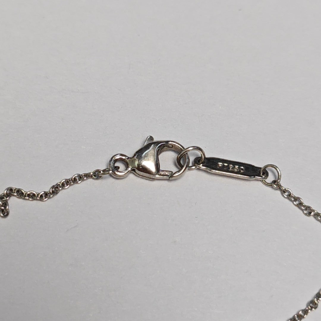 Tiffany Hearts Platinum 950 Silver Bracelet