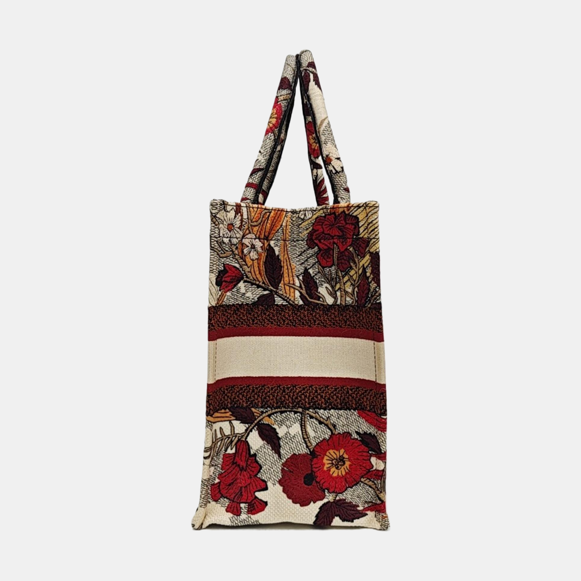 Book Tote Medium Canvas Multicolor