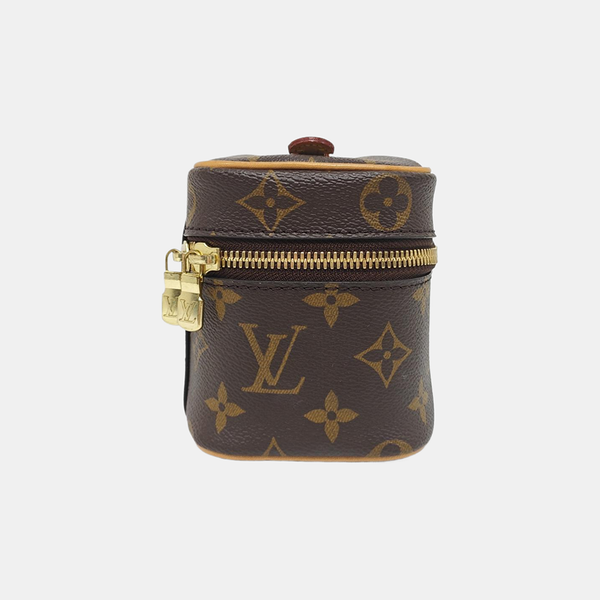 NICE Super Mini Monogram Coated Canvas Brown